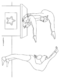 Contortionist Coloring Sheet